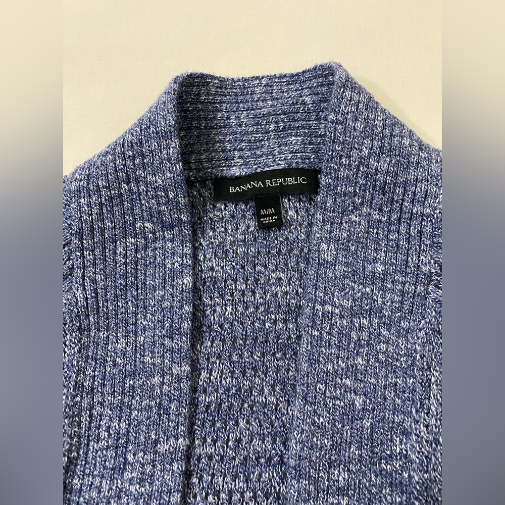Banana Republic cotton knit cardigan